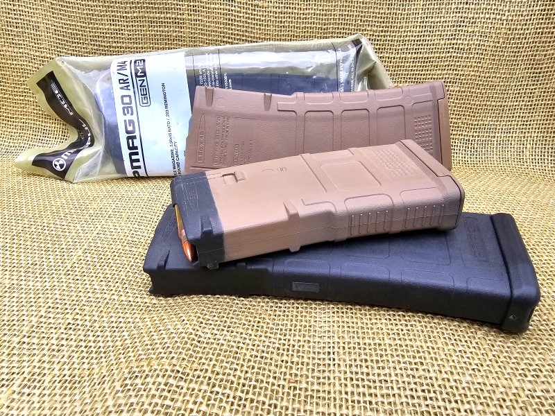 Magpul AR15 magazines.