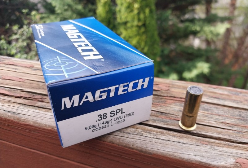 .38 Special wadcutter ammunition