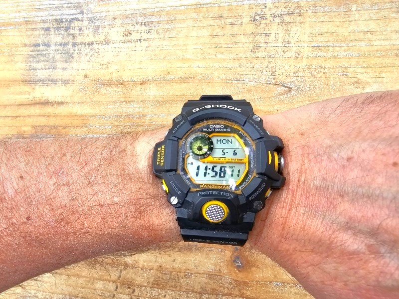 Casio G-Shock Rangeman watch.