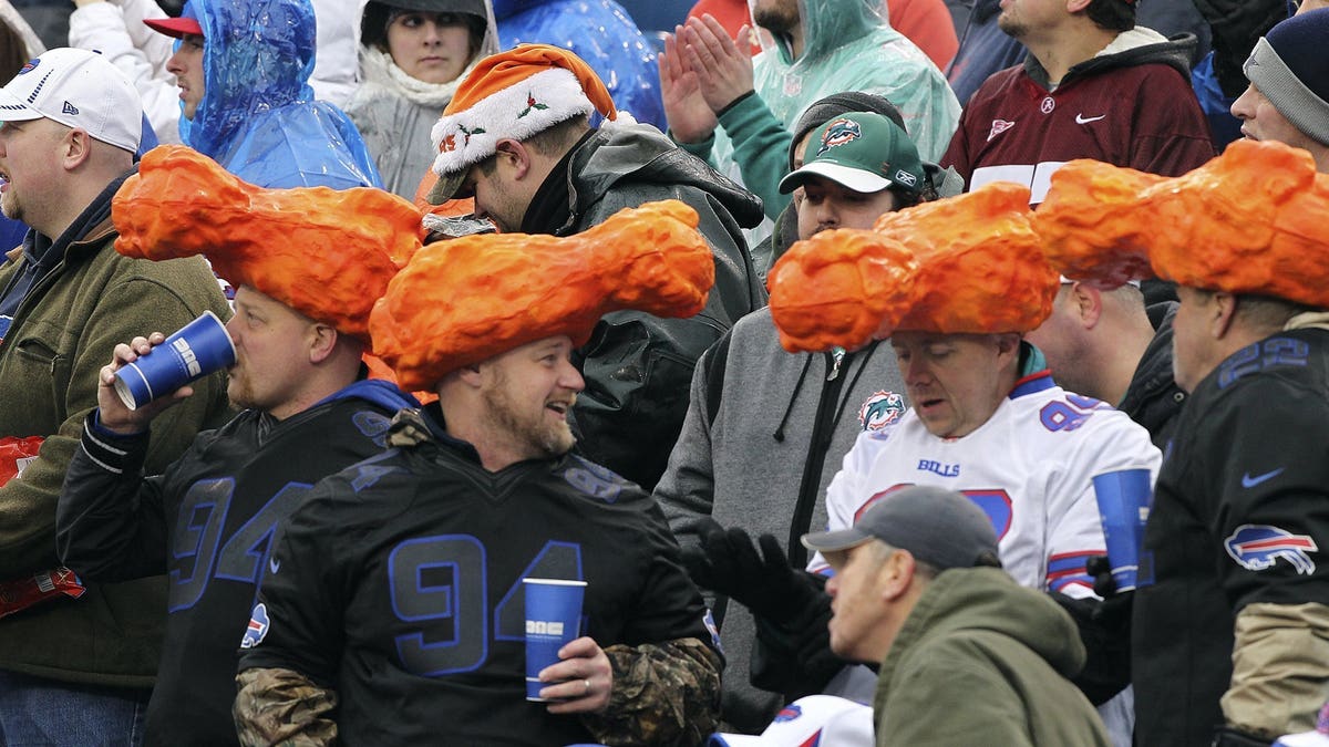 Hot wings on Buffalo Bills fans