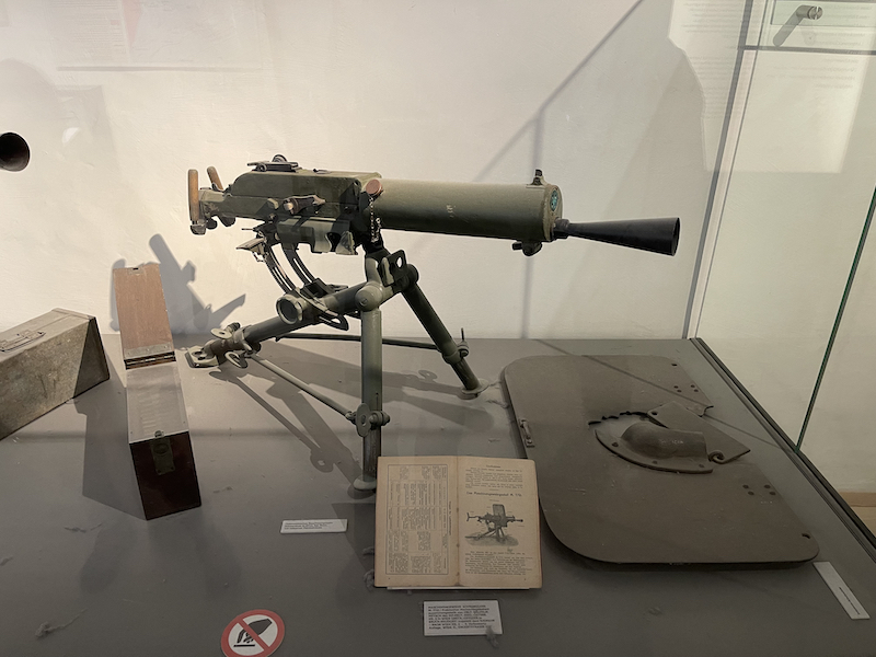 Austrian Schwarzlose machine gun M07/12