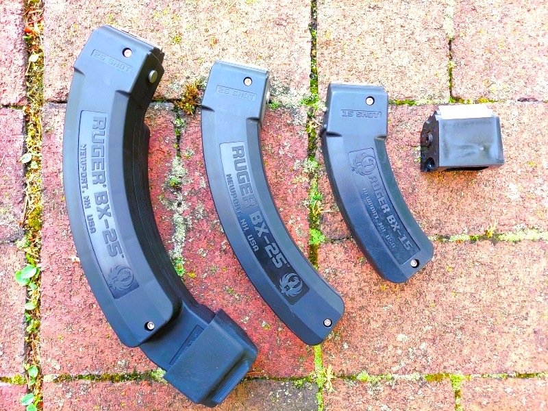 Several 10/22 magazines.