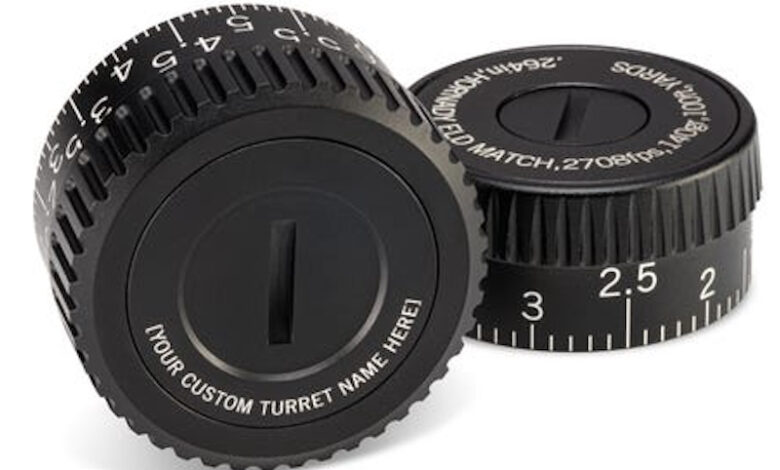 Vortex Adds Custom Turrets For Specific Scopes