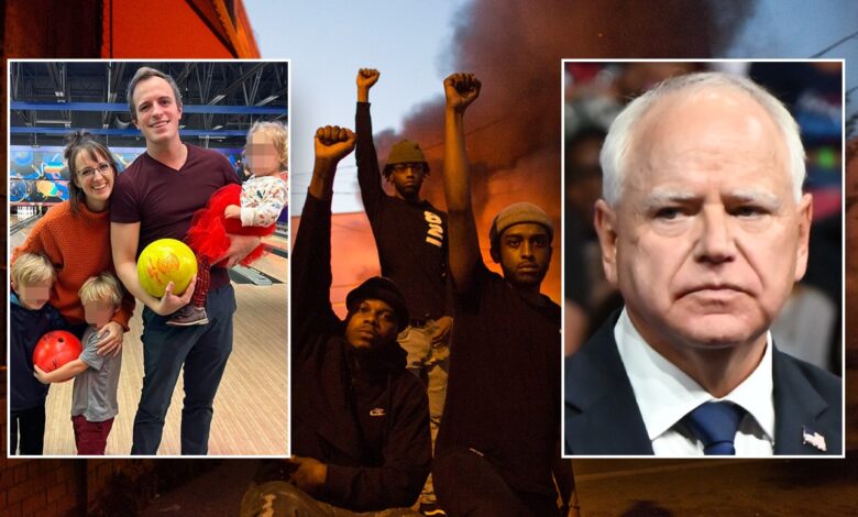 Tim Walz's BLM riots response left Minnesota husband, dad of 2 'disgusted': 'Can't believe' people support him