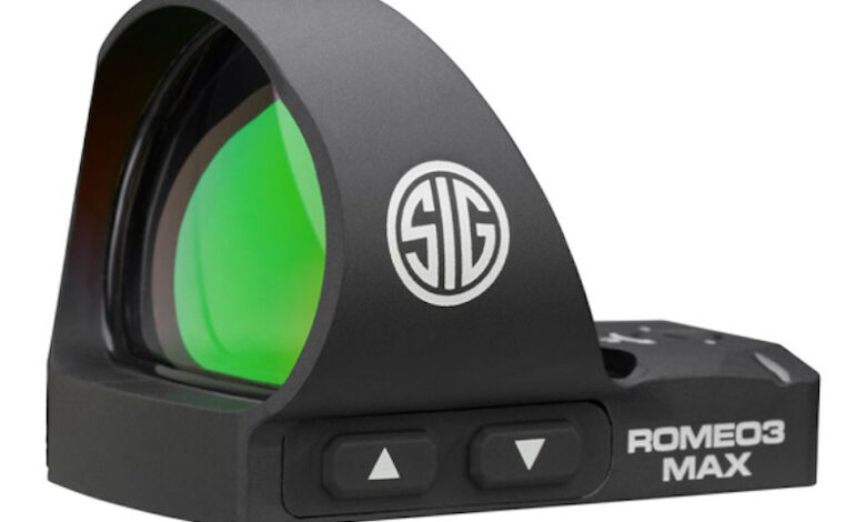 Sig Sauer Releases New ROMEO3MAX PRO