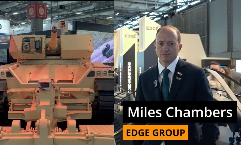 Drones, UGVs, and Unmanned Systems at Eurosatory 2024: Interview with Miles Chambers, Edge Group