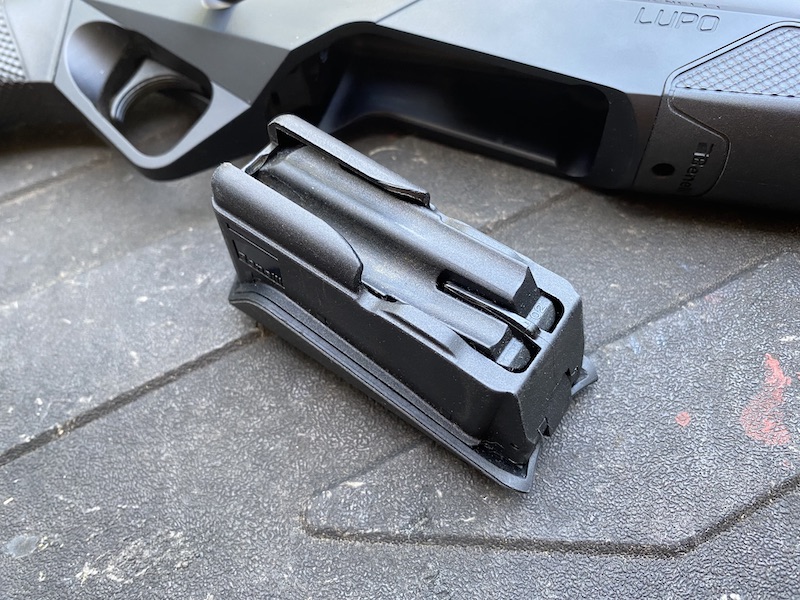 I can't say enough about the Benelli Lupo magazine. Look at the contours of the follower. This isn't the type of extra that a gun has to have, but it helps make the experience of carrying and shooting genuinely feel special.