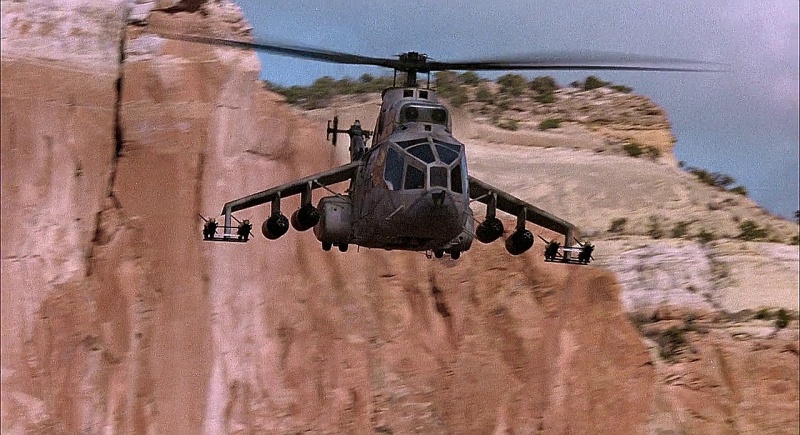 Mi-24 Hind in "Red Dawn"