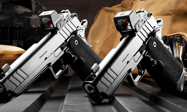 Springfield Armory Unveils New 1911 DS Prodigy Comp AOS 9mm Pistols