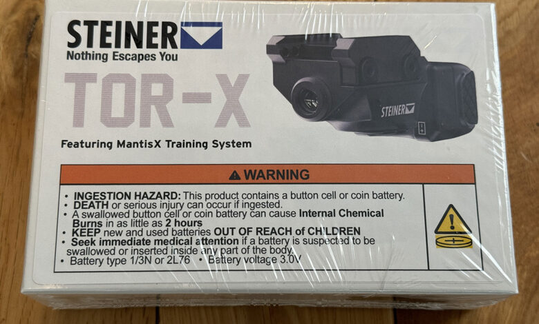 Steiner TOR-X with MantisX Review – Dry Fire Training