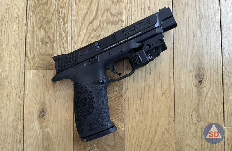 Steiner TOR-X mounted on an M&P pistol