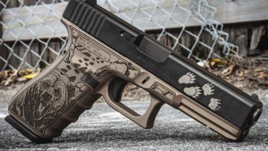 Camfour Custom “Grizzly” Glock 20SF