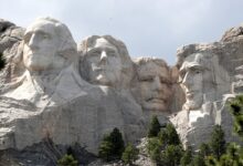 On this day in history, September 17, 1937, Abraham Lincoln carving is officially dedicated at Mount Rushmore