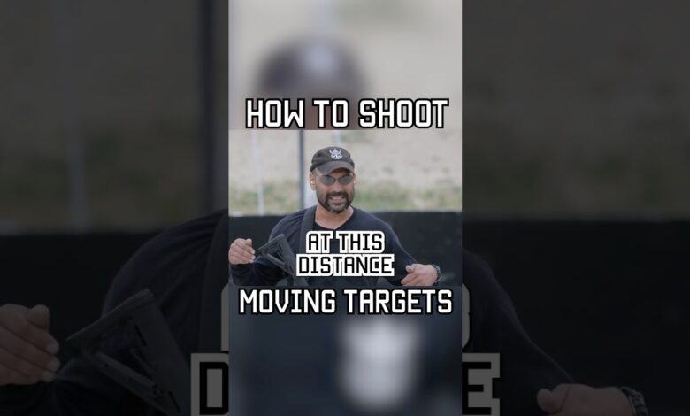 The key to hitting moving targets. #reels #youtubeshorts #pewpew #military #tips #training