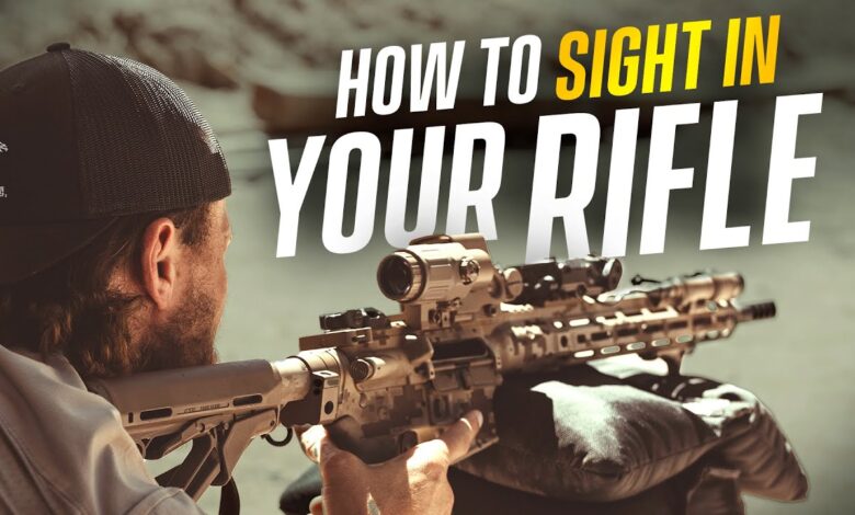 Mastering Rifle Sighting: How to Choose the Right Zero for Accuracy at Any Range