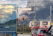 BioLab plant fire: Georgia residents evacuate as toxic smoke billows from chemical-fueled inferno