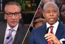 Bill Maher suggests Eric Adams is getting rough treatment: 'They're coming down on him a little hard'