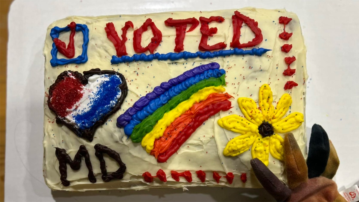 Maryland election cake