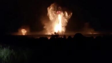 Ukraine Drone Strike on Russia Triggers Massive Explosion