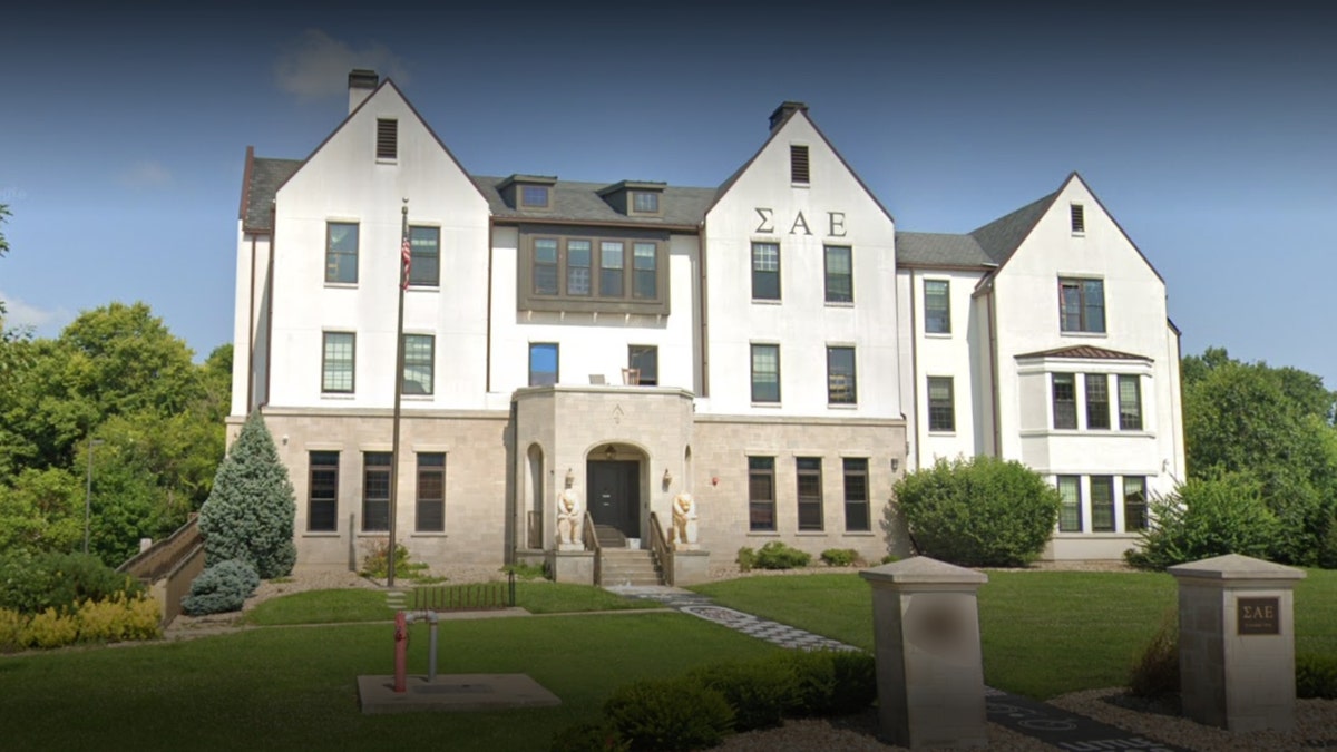 The Sigma Alpha Epsilon fraternity at Indiana University.