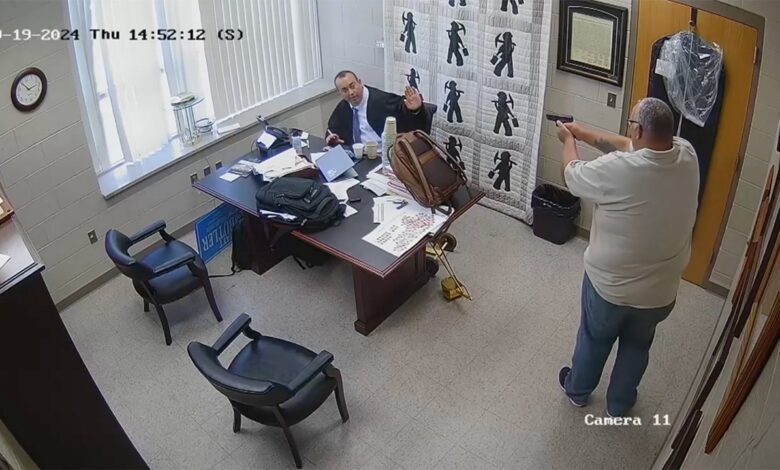 New video shows Kentucky sheriff pointing gun at judge before alleged fatal shooting