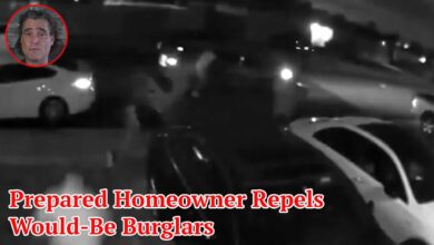 Prepared Homeowner Repels Would-Be Burglars