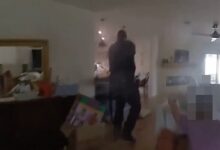 Bodycam shows wild Houston gunfight as officers respond to active home invasion robbery