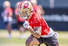 49ers' Ricky Pearsall will make NFL debut just 7 weeks after getting shot in chest: 'Full go'