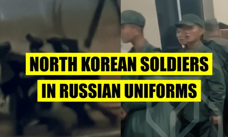 North Korean Soldiers In Russian Uniforms Said to Be Fighting in Ukraine