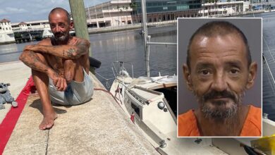 Viral sensation 'Lieutenant Dan' arrested for boat being 'public health hazard': police