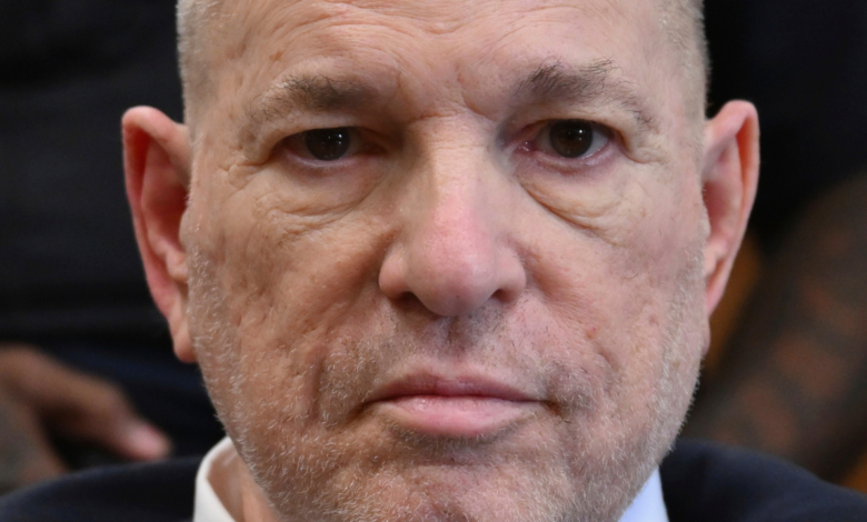 Harvey Weinstein back in New York court for hearing ahead of retrial in sex crime case