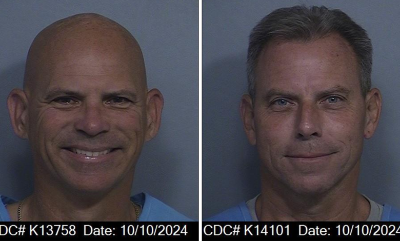 Menendez brothers all smiles in latest mugshots as Los Angeles DA recommends reduced sentences