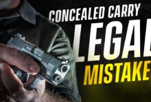 7 Concealed Carry Mistakes That Can Land You In Jail After A Self-Defense Incident (Gun Laws)