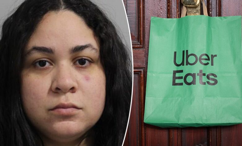 Uber Eats driver accused of snacking on customer's food, spitting it in her face when confronted: police