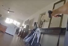 VIDEO: Bodycam Shows Officers Confronting Armed Home Invasion Suspects, One Officer Shot