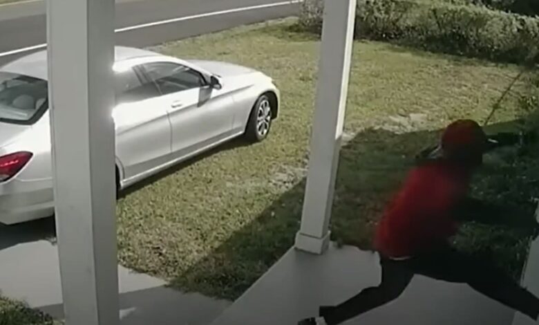 VIDEO: Mom Grabs Shotgun To Show Home Intruder Who Kicked Down Door