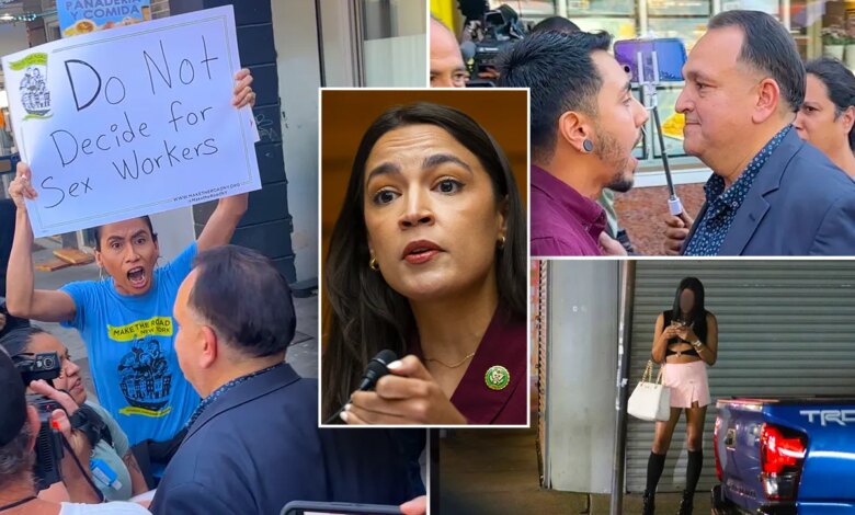 Democrat pol chased away in AOC's 'Red Light' district after backing police crackdown on open-air prostitution