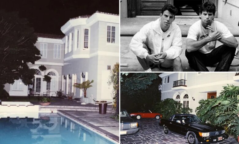 Menendez brothers’ former Beverly Hills mansion attracts onlookers, 911 calls as killers seek freedom: police