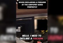 When Declaring A Firearm Goes Perfectly