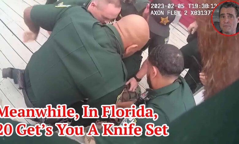 Meanwhile In Florida, 20 Get’s You A Knife Set