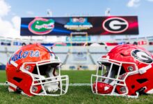 Police, fans get into wild melees at Florida-Georgia game as 1 fan allegedly uses racial slur, death threat