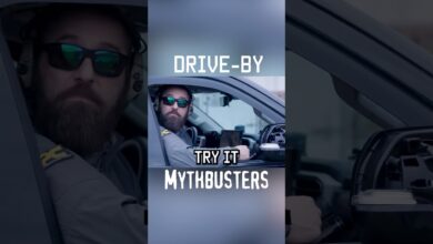 Drive-by MYTHBUSTERS #mythbusters #youtubeshorts #reels #driving #military