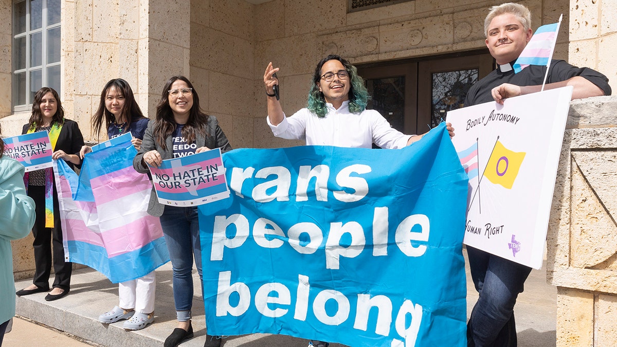 ACLU protest in Texas