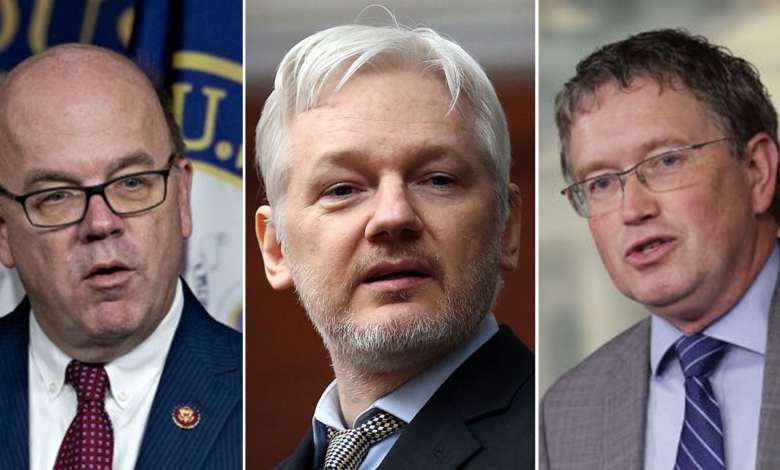 Reps McGovern, Massie urge Biden to pardon Julian Assange to 'send a clear message' on press freedom