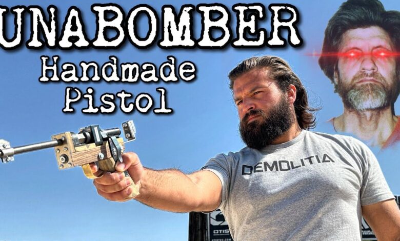 Brandon Herrera Builds and Tests Ted Kaczynski’s “The Unabomber” Personal Pipe Pistol