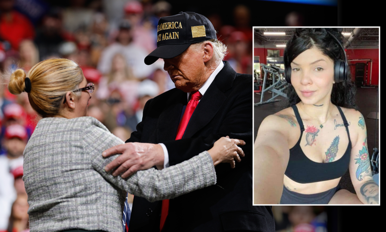 WATCH: Angel mom at Trump swing state rally makes impassioned plea after daughter’s murder