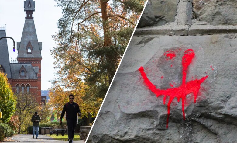 Ivy League fraternity suspended, vandalized after alleged drug-fueled attack