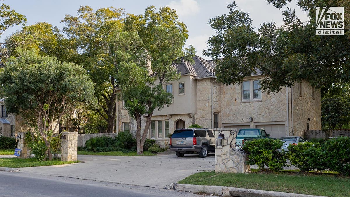 Exterior view of the home where missing Texas real estate mom lived before she disappeared