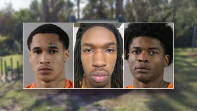 Florida police arrest 3 teenagers accused of committing armed robbery at a memorial service