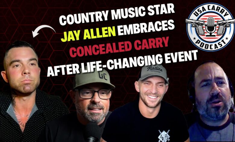 Country Music Star Jay Allen Embraces Concealed Carry After Life-Changing Event | E12 | USA Carry Podcast